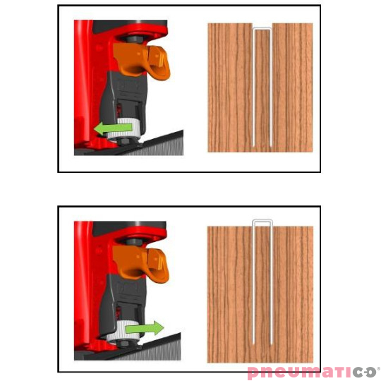 Zszywacz pneumatyczny kontaktowy PN 755 Haubold Zszywacz pneumatyczny kontaktowy PN 755 Haubold
