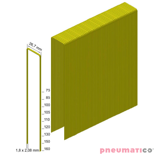 Zszywka TYP WP-75 1op. 2900szt. Zszywka TYP WP-75 1op. 2900szt.