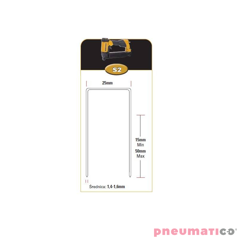 Zszywka typ WS-14 1op.-21.890szt.