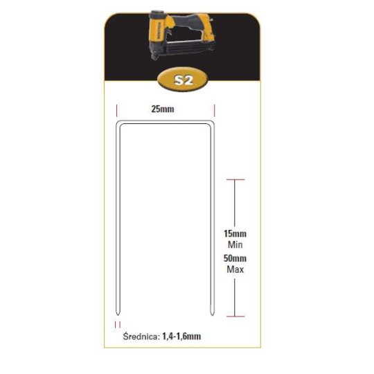 Zszywka typ WS-14 1op.-21.890szt. Zszywka typ WS-14 1op.-21.890szt.