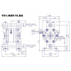 Pompa membranowa YAMADA NDP-15BAN 1/2"