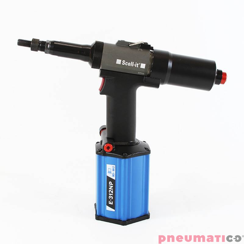 Nitownica pneumatyczna do nitonakrętek Scell-it  E-312NP M3-M12