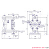 Pompa membranowa YAMADA NDP-15BAS 1/2"