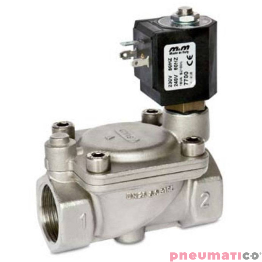 Zawór membranowy MM G1 DN25 0.3-16BAR MEMBR. AISI316 VITON Zawór membranowy MM G1 DN25 0.3-16BAR MEMBR. AISI316 VITON