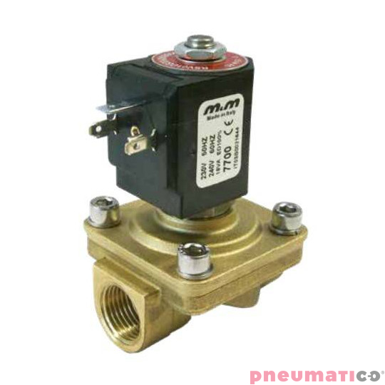 Zaw&oacute;r membranowy MM EL.ZAW. G1/4 DN15 DC PODWIESZ.MEMBRANA NBR