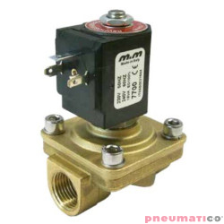 Zawór membranowy MM EL.ZAW. G3/8 DN15 AC PODWIESZ.MEMBRANA VITON