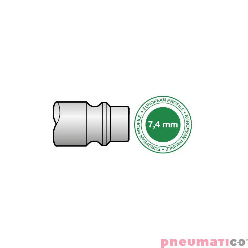 Szybkozłącze niskociśnieniowe męskie z gw.zew typ 21KA