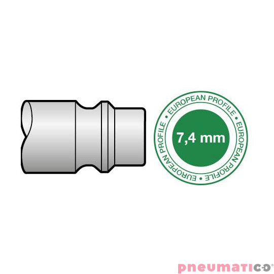 Szybkozłącze niskociśnieniowe męskie z gw.zew typ 21KA