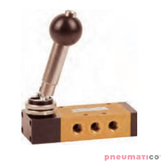 Zawór dźwignia Pneumax 1/4" 5/2 DŹWIGNIA Z BLOKADA Zawór dźwignia Pneumax 1/4" 5/2 DŹWIGNIA Z BLOKADA