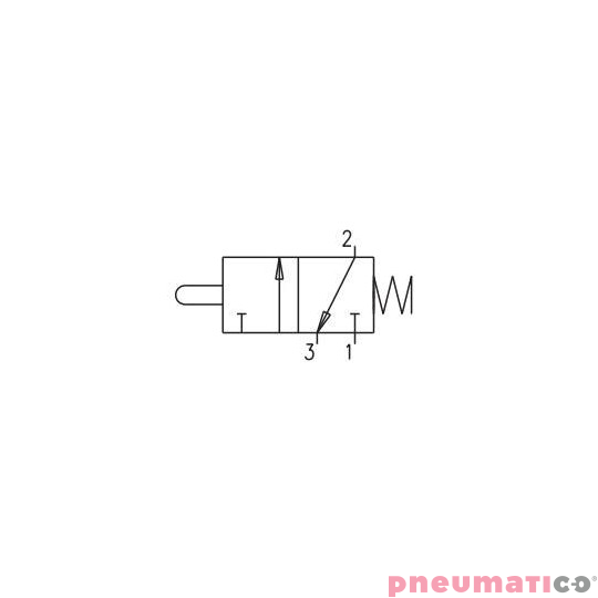 Zaw&oacute;r krańcowy Pneumax 3/2 - 224.32.1.1