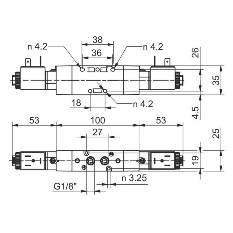 Elektrozawór Pneumax Tecno ECO G1/8 T488.52.0.0.M57 110 V Elektrozawór Pneumax Tecno ECO G1/8 T488.52.0.0.M57 110 V