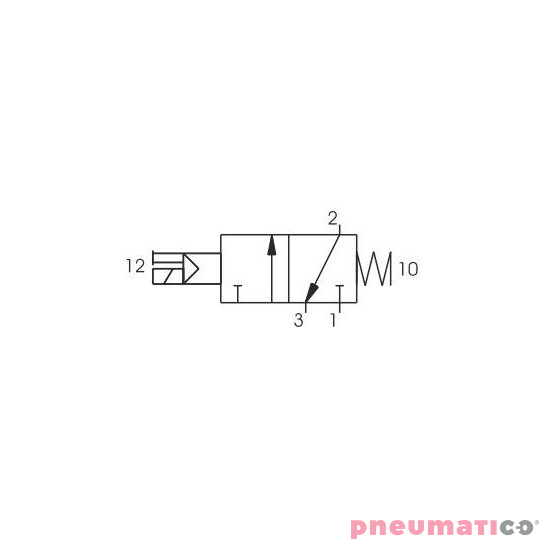Elektrozaw&oacute;r Pneumax Tecno ECO G1/8 T488.32.0.1.M56 24V