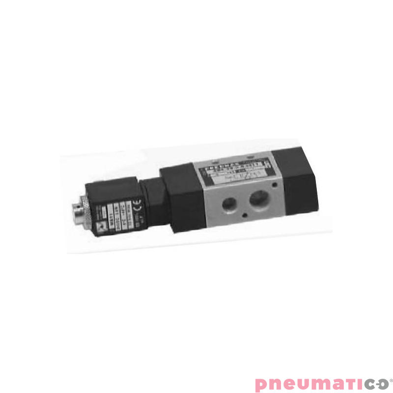 Elektrozaw&oacute;r PneumaElektrozaw&oacute;r Pneumax ECO G1/4 484.32.0.1.M58 220Vx ECO G1/4" 3/2 220VAC-SPRĘŻYNA