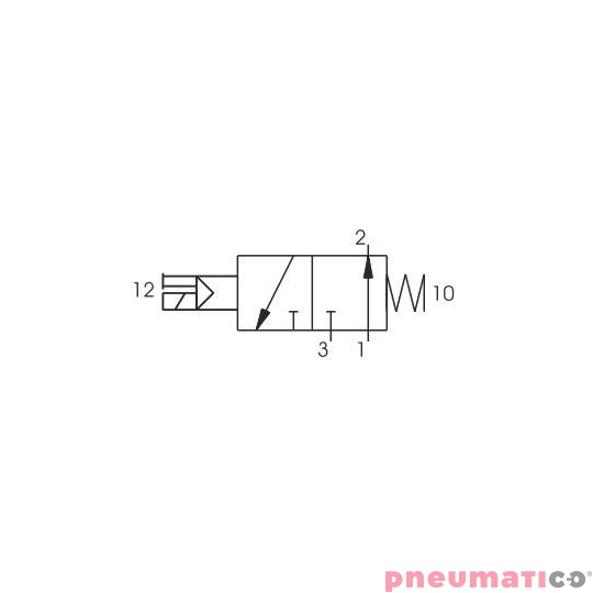 Elektrozawór Pneumax 3/2 M2-SPRĘŻ. N.O.G1/2" SER.KOMP. Elektrozawór Pneumax 3/2 M2-SPRĘŻ. N.O.G1/2" SER.KOMP.