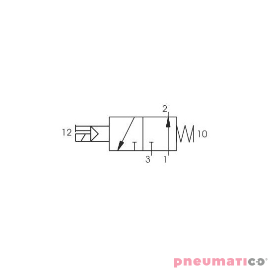 Elektrozawór Pneumax 3/2 NO G1/4" POW.SPR. (BEZ CEWKI) 8884.32.A.39.F00 Elektrozawór Pneumax 3/2 NO G1/4" POW.SPR. (BEZ CEWKI) 8884.32.A.39.F00