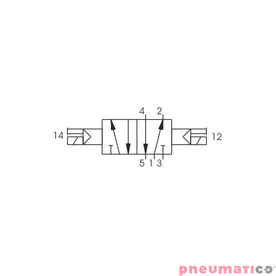 Elektrozawór Pneumax TECNO G1/4 T424.52.0.0.B05 24 V DC Elektrozawór Pneumax TECNO G1/4 T424.52.0.0.B05 24 V DC