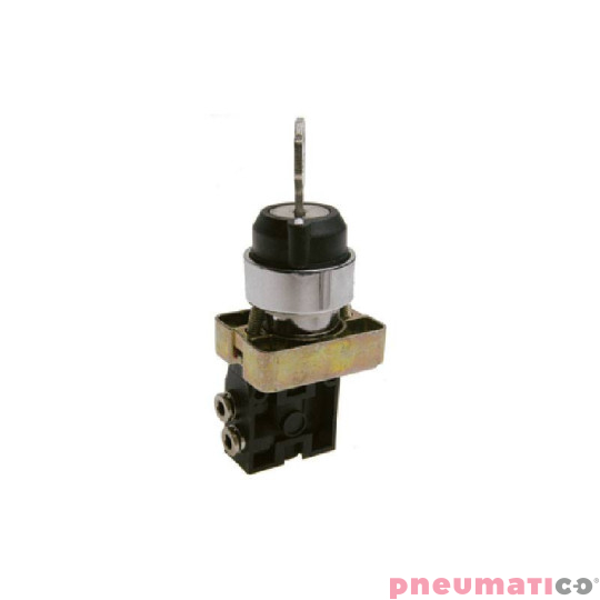 Przełącznik z kluczem Pneumax 3/2 KLUCZYK,PRZYŁ. 4MM BOCZNE N.Z