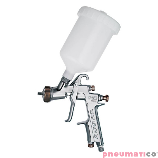 Pistolet lakierniczy Iwata High T.E.C. W-400 WBX z g&oacute;rnym zbiornikiem