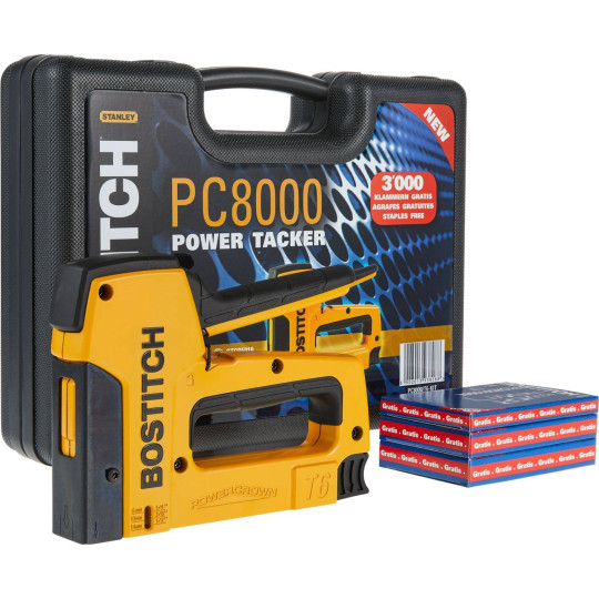 Ręczny zszywacz mechaniczny Stanley Bostitch PC8000/T6-KIT Ręczny zszywacz mechaniczny Stanley Bostitch PC8000/T6-KIT