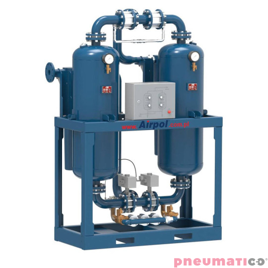 Osuszacz adsorpcyjny zimnoregenerowany AIRPOL ADU 0150 Osuszacz adsorpcyjny zimnoregenerowany AIRPOL ADU 0150