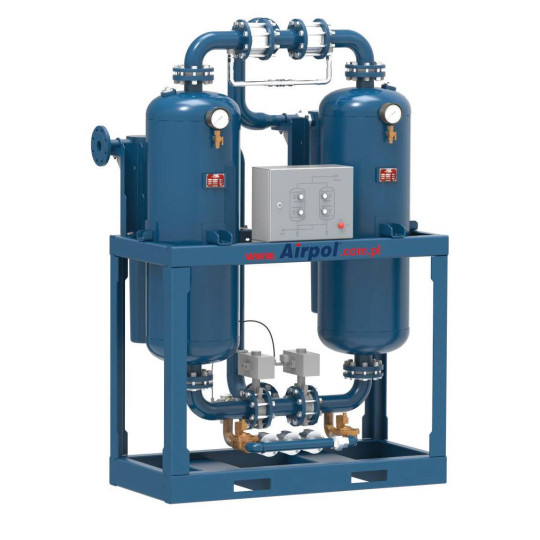 Osuszacz adsorpcyjny zimnoregenerowany AIRPOL ADU 0300 Osuszacz adsorpcyjny zimnoregenerowany AIRPOL ADU 0300