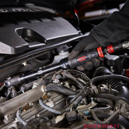 Klucz kątowy zapadkowy przedłużany M7 Mighty Seven NE-4305 1/2" 95Nm Klucz kątowy zapadkowy przedłużany M7 Mighty Seven NE-4305 1/2" 95Nm