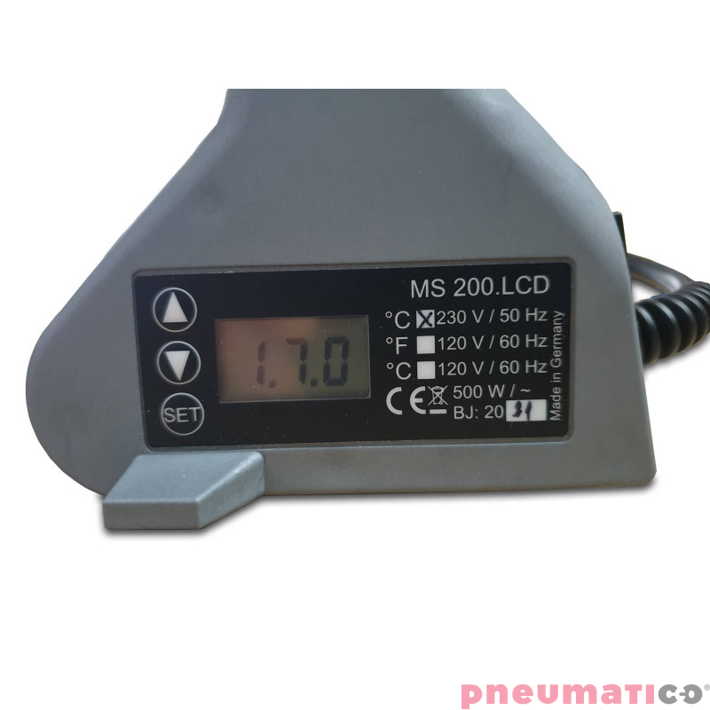 Pistolet mechaniczny na klej w granulacie MS 200 LCD REKA