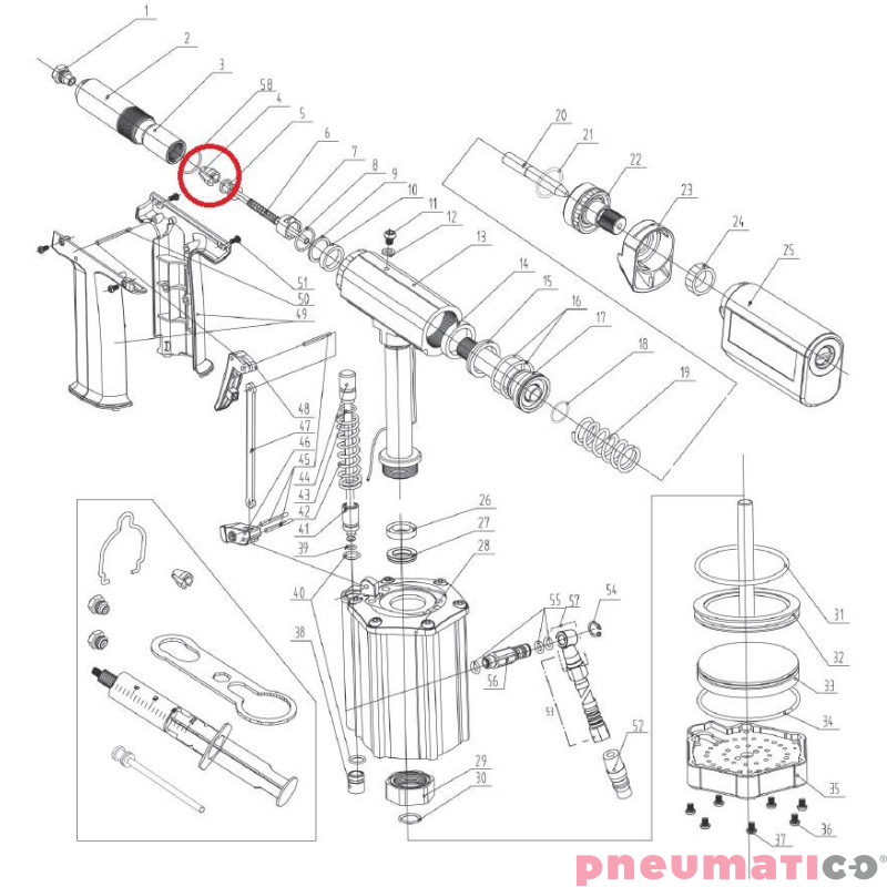 Szczęki do nitownicy Scell-it 640-RP na nity zrywalne E-640-RP-MORS Szczęki do nitownicy Scell-it 640-RP na nity zrywalne E-640-RP-MORS