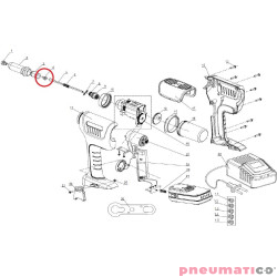 Szczęki do nitownicy Scell-it E-6 SIX na nity zrywalne E-6 SIX-SP04