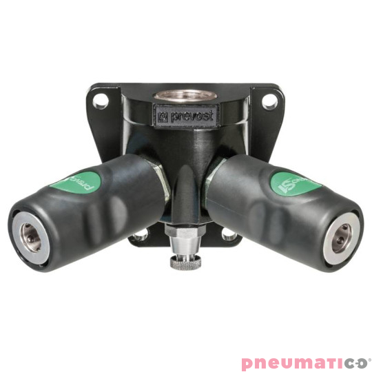 Przyłącze naścienne z gwintem wew. i dwoma portami Prevost G3/4 ESI 078104WK