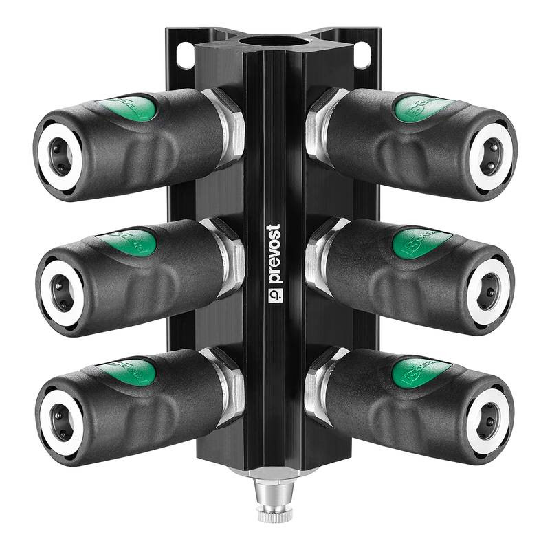 Przyłącze naścienne z gwintem wew. łączniki i odpływ Prevost G3/4 MF 104S8ES