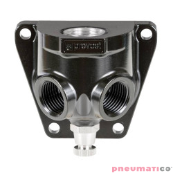 Przyłącze naścienne z gwintem wew. i dwoma portami Prevost G1/2 MF 103S2