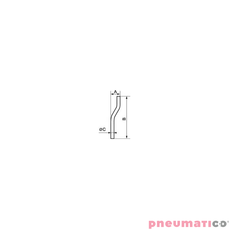 Rura gięta aluminiowa Prevost 25mm PPS LMCB25 Rura gięta aluminiowa Prevost 25mm PPS LMCB25