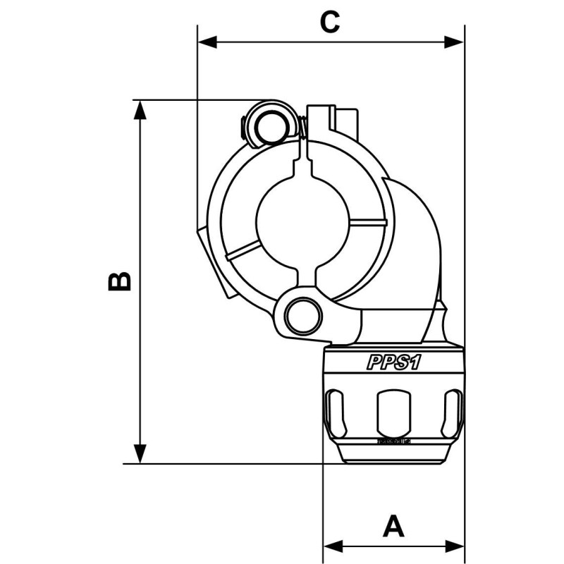 Zejście Prevost 63mm 32mm PPS1 BP6332