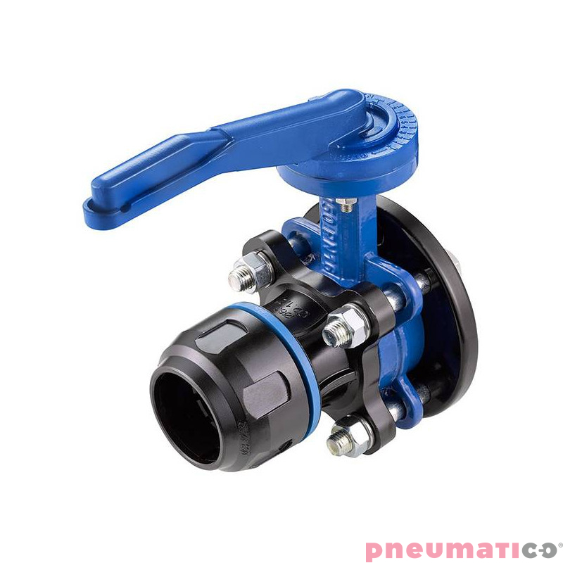 Zaw&oacute;r kulowy z jednostronnym gwintem wew. r&oacute;wnoległy Prevost 80mm G2 1/2 PPS1 RSIF8076