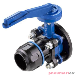 Zaw&oacute;r kulowy z jednostronnym gwintem wew. r&oacute;wnoległy Prevost 80mm G2 1/2 PPS1 RSIF8076