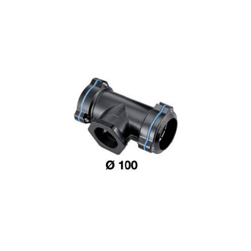 Trójnik typu T z gwintem wewnętrznym Prevost 100mm G3 PPS1 TT10090 Trójnik typu T z gwintem wewnętrznym Prevost 100mm G3 PPS1 TT10090