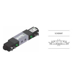 Zaw&oacute;r elektropneumatyczny 5/3 NO PNEUMAX 1/8 8880.53.32.35.F58 230VAC