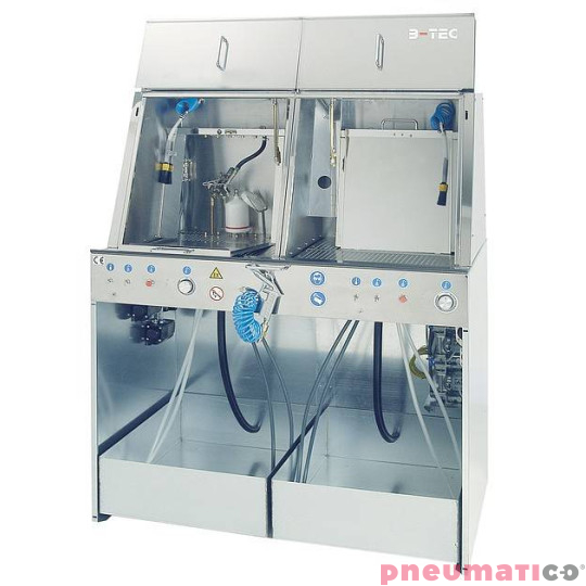 Przemysłowa myjnia do pistolet&oacute;w lakierniczych D-800-2 B-TEC