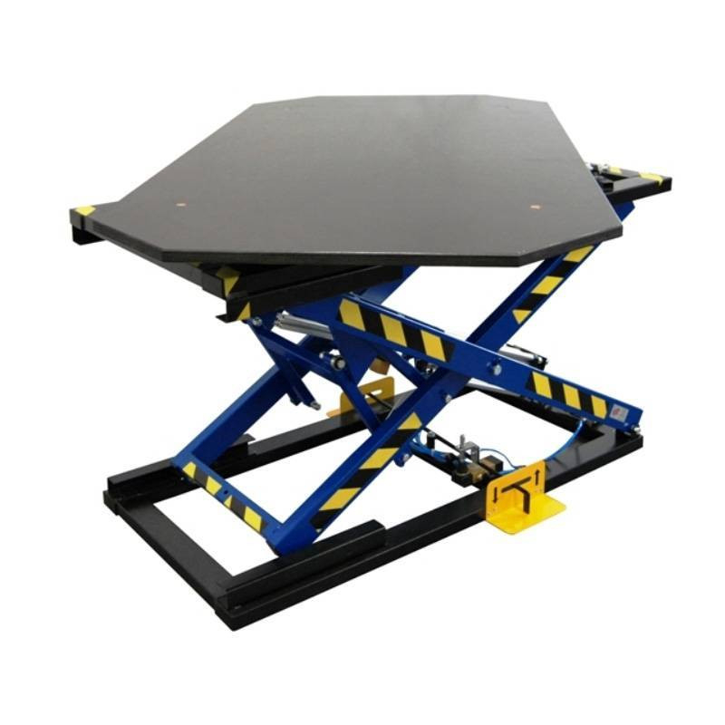 St&oacute;ł tapicerski ST-3/OB obrotowy z pozycjonerem / blat ze sklejki TS-3/OB/SK