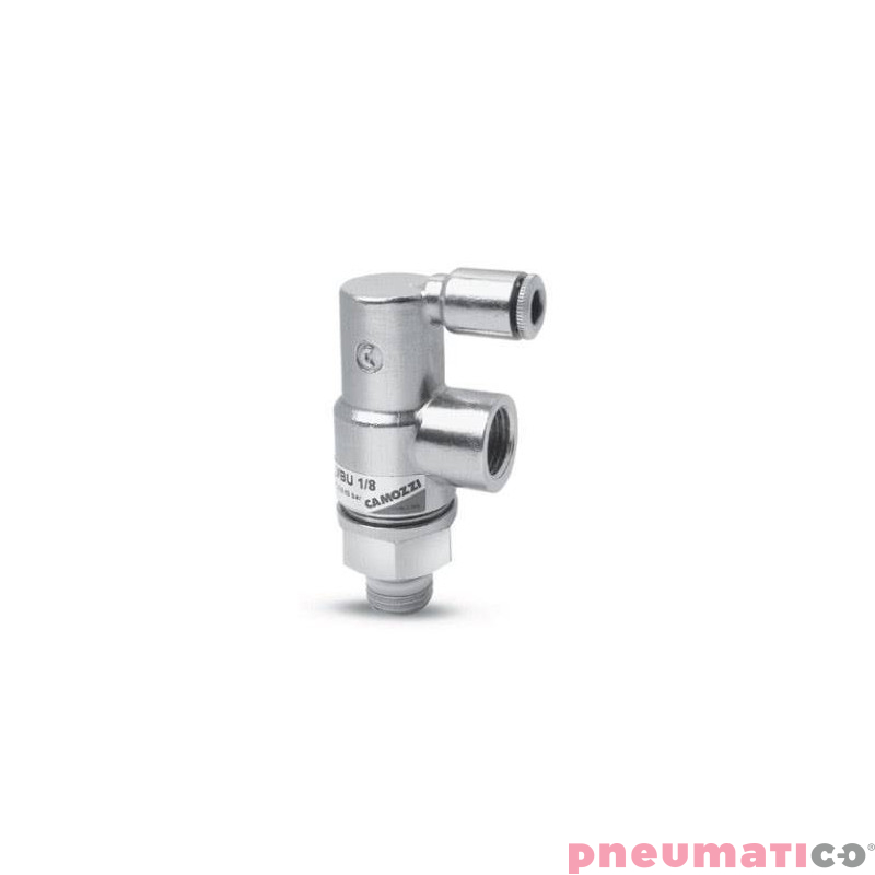 Zawór blokujący VBU CAMOZZI jednokierunkowy 1/4" VBU-1-4
