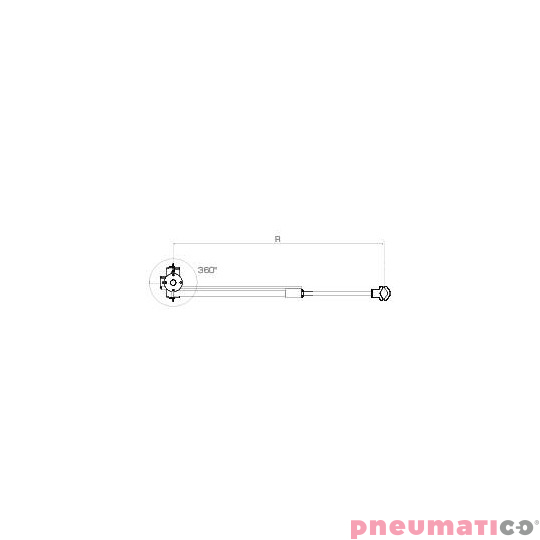 Ramię reakcyjne liniowe BNP BRL15 450