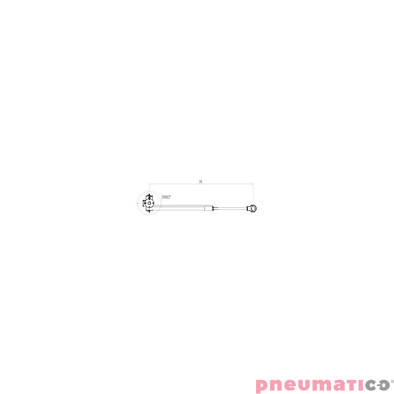 Ramię reakcyjne liniowe BNP BRL40 600