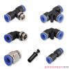 Zestaw złączek wtykowych do sprężonego powietrza A-F180T
