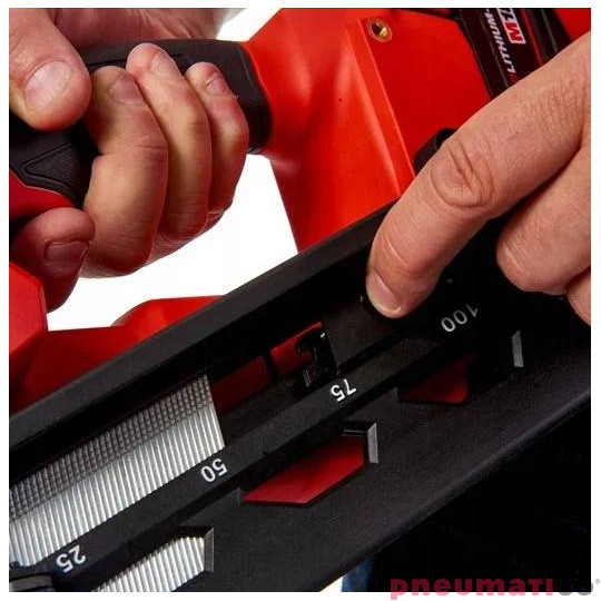 Sztyfciarka MILWAUKEE M18 CN16GA-202X z walizką, ładowarką i 2x akumulator