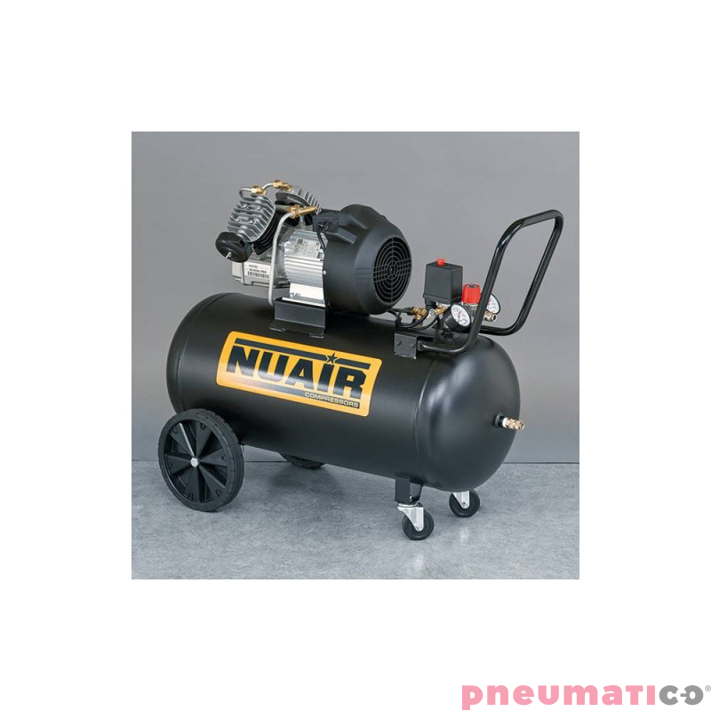 Kompresor olejowy NUAIR 100 l z pompą widlastą VDC 3KM 8119750NUA Kompresor olejowy NUAIR 100 l z pompą widlastą VDC 3KM 8119750NUA