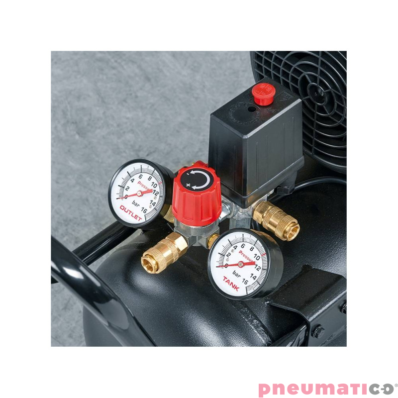Kompresor olejowy NUAIR 100 l z pompą widlastą VDC 3KM 8119750NUA Kompresor olejowy NUAIR 100 l z pompą widlastą VDC 3KM 8119750NUA