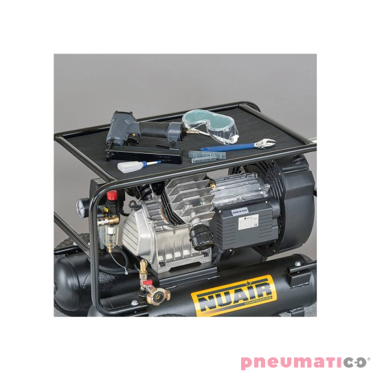 Kompresor olejowy NUAIR zbiornik 11+11 3BBB504NUA