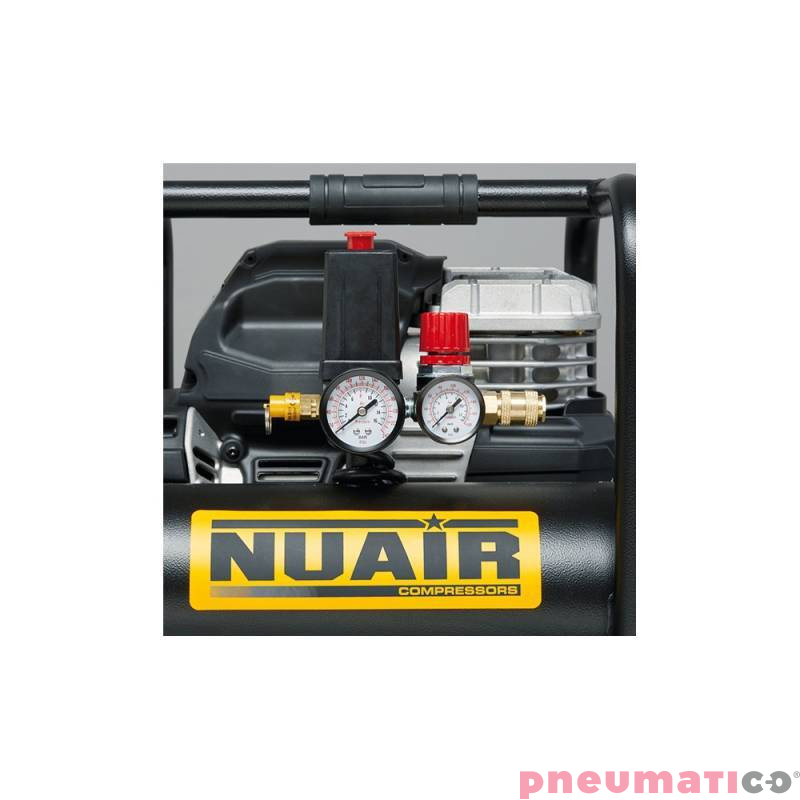 Cichy kompresor bezolejowy NUAIR 6l 1,5KM B4BA304NUA Cichy kompresor bezolejowy NUAIR 6l 1,5KM B4BA304NUA
