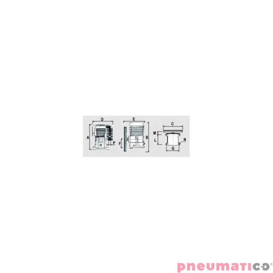 POMPA TŁOKOWA - AGREGAT SPRĘŻARKOWY NUAIR NB5 640 l/min POMPA TŁOKOWA - AGREGAT SPRĘŻARKOWY NUAIR NB5 640 l/min